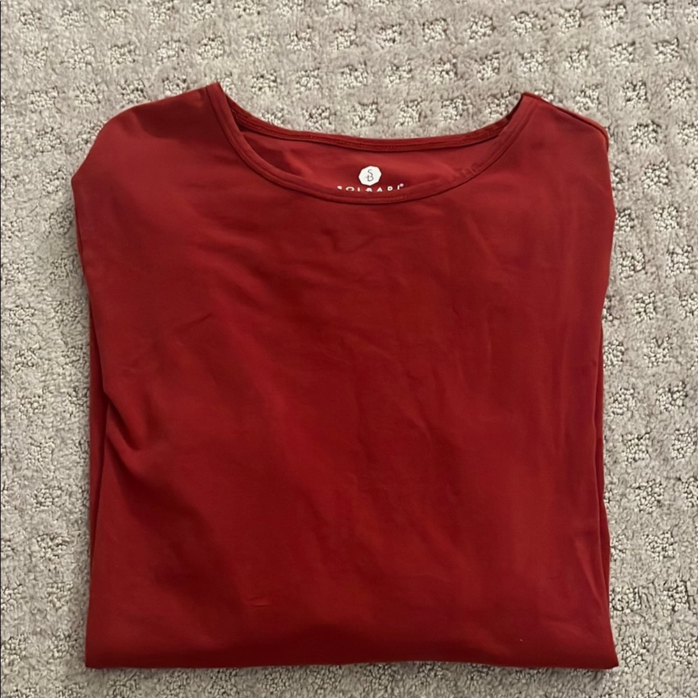 Red Sleeveless Top